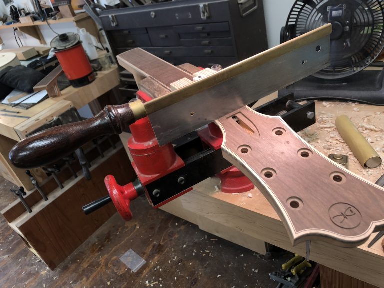 Nut Slotting Jig, Cutting a Nut Slot by Hand Koentopp Guitars